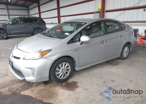 2013 Toyota Prius Plug-In из США, поврежденный, VIN JTDKN3DP2D3041706
